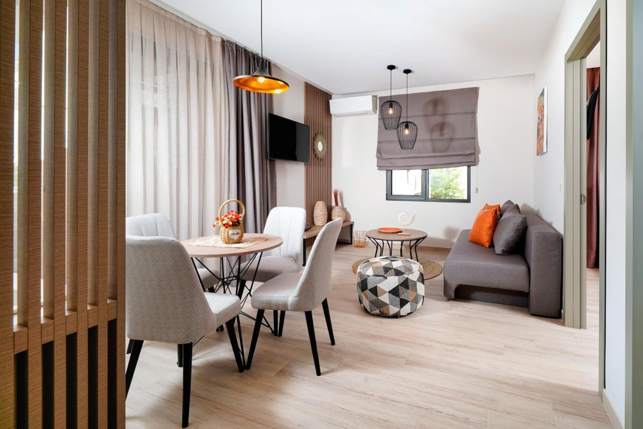 Aparthotel Tereza Golden à Chrysi Ammoudia Extérieur photo